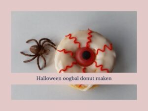 Halloween donut