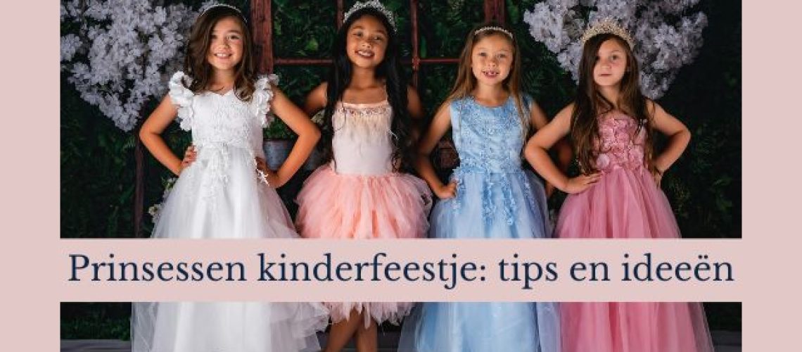 Prinsessen kinderfeest thuis organiseren Eliza-jo.nl