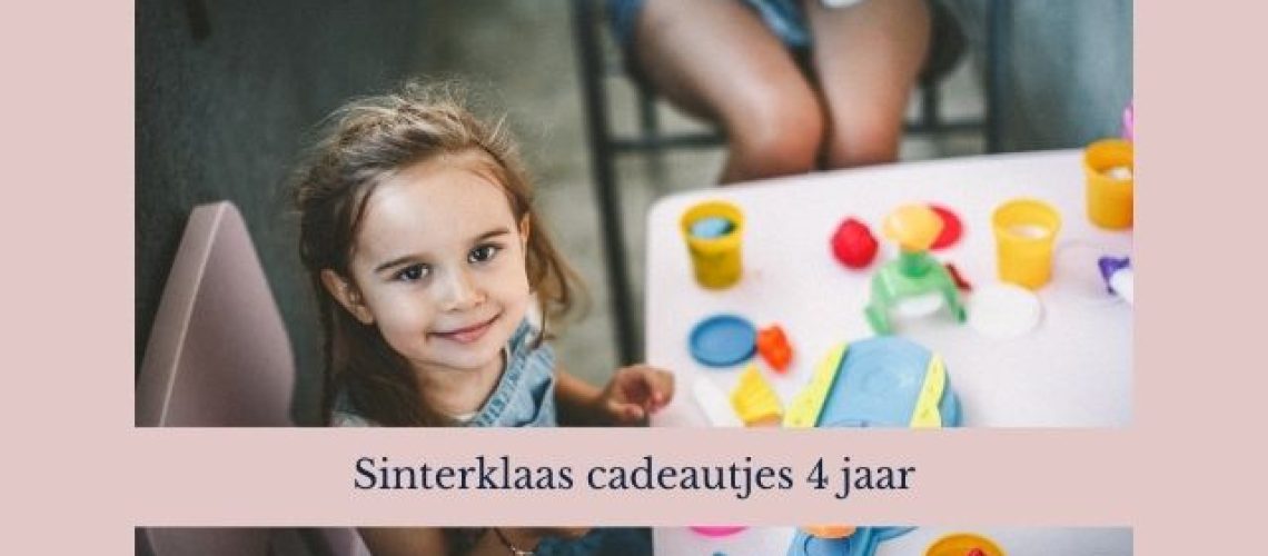 Sinterklaas cadeautjes 4 jaar